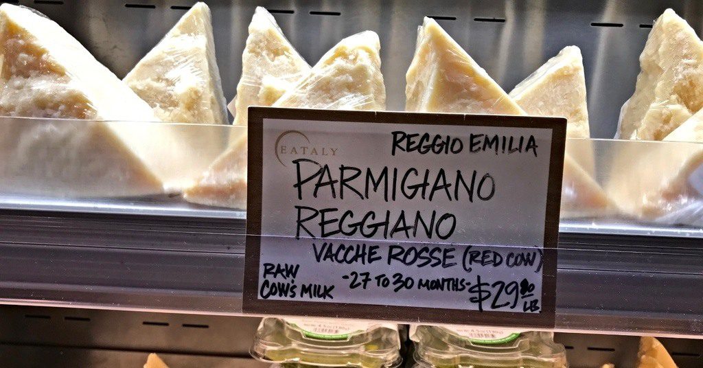 parmigiano reggiano eataly