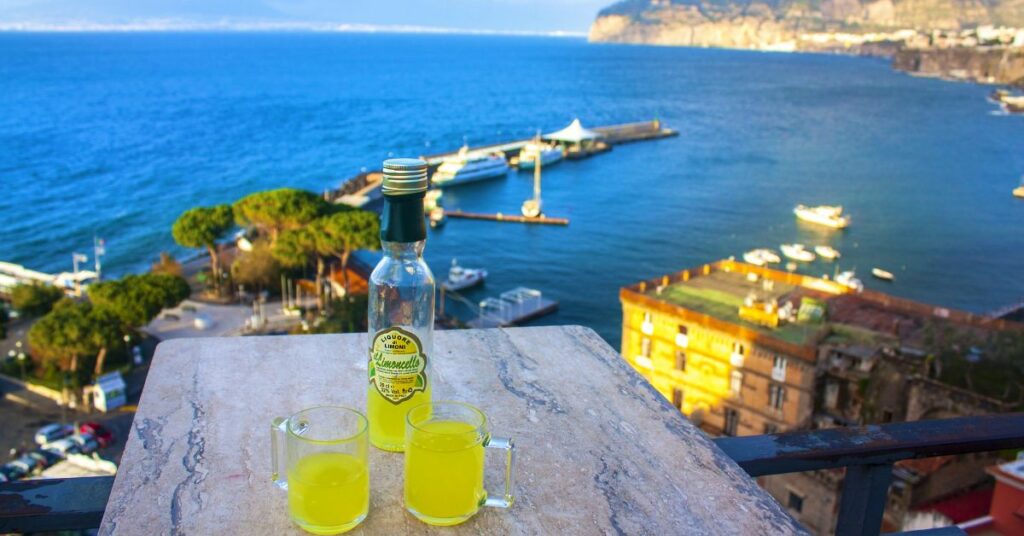 limoncello from Italy